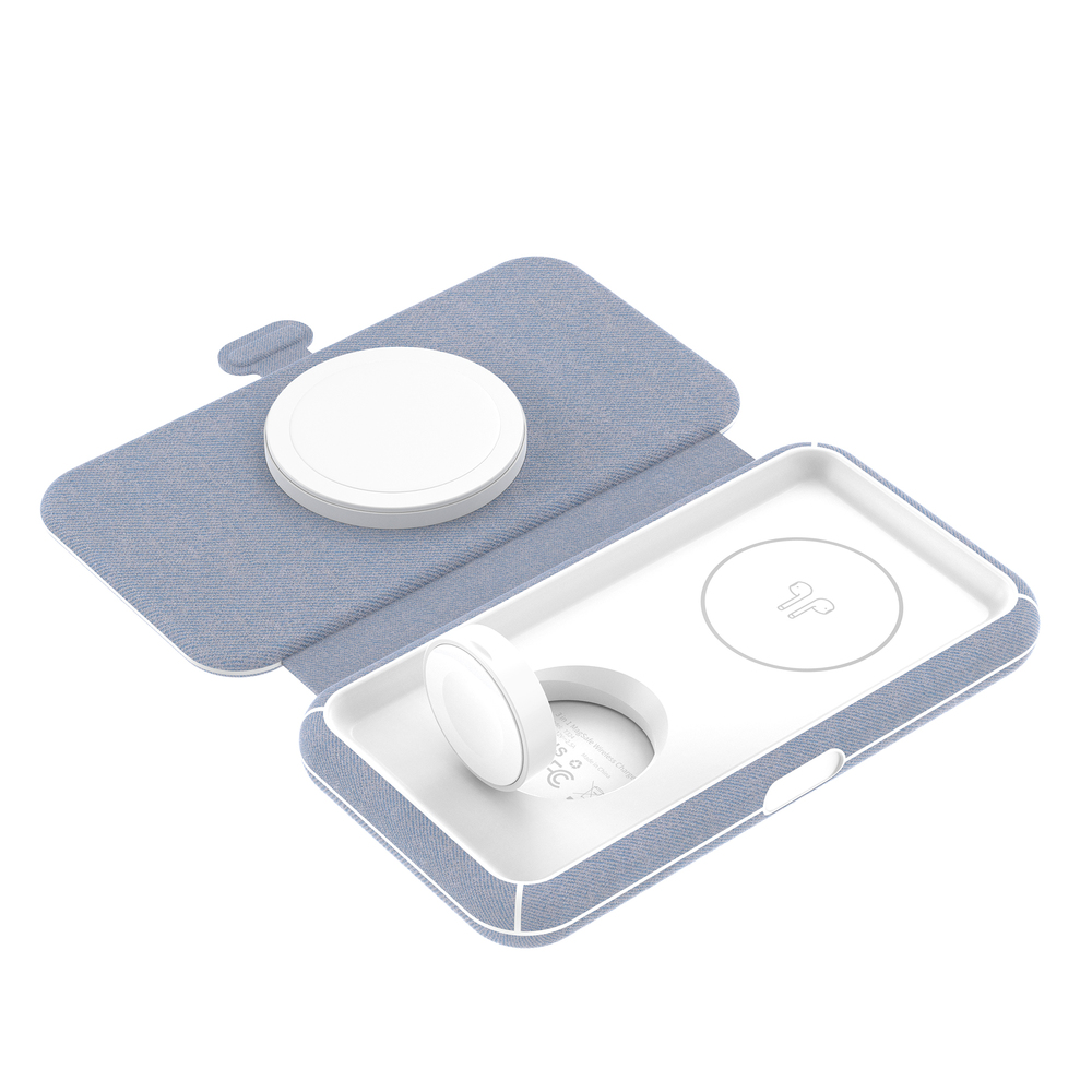 Choetech T324 3 in 1 Magsafe Compatible & MFi Wireless Charger