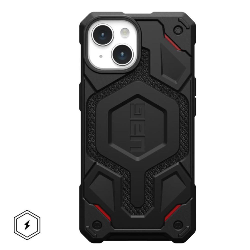 UAG Monarch Pro Kevlar Magsafe Compatible Case for iPhone 15