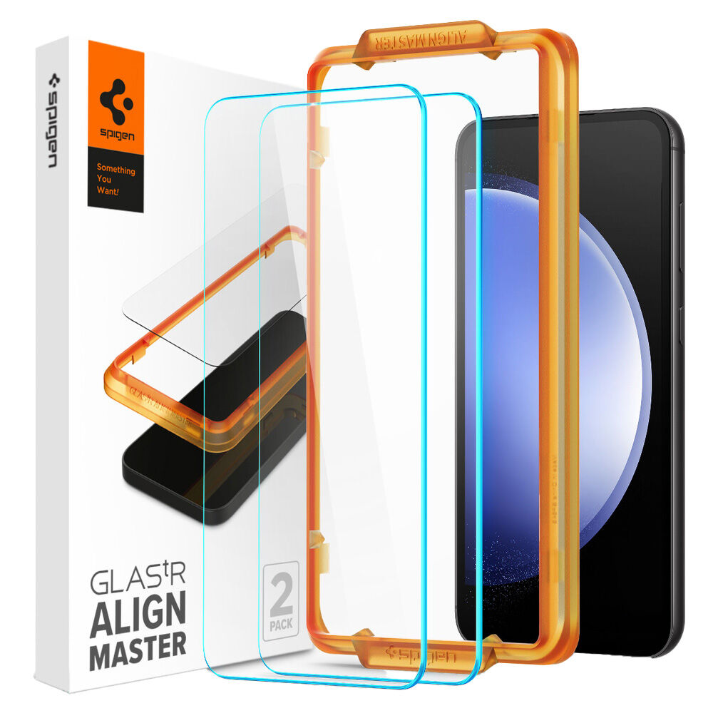 SPIGEN Glas.tR AlignMaster 2PCS Slim Glass Screen Protector for Samsung Galaxy S23 FE