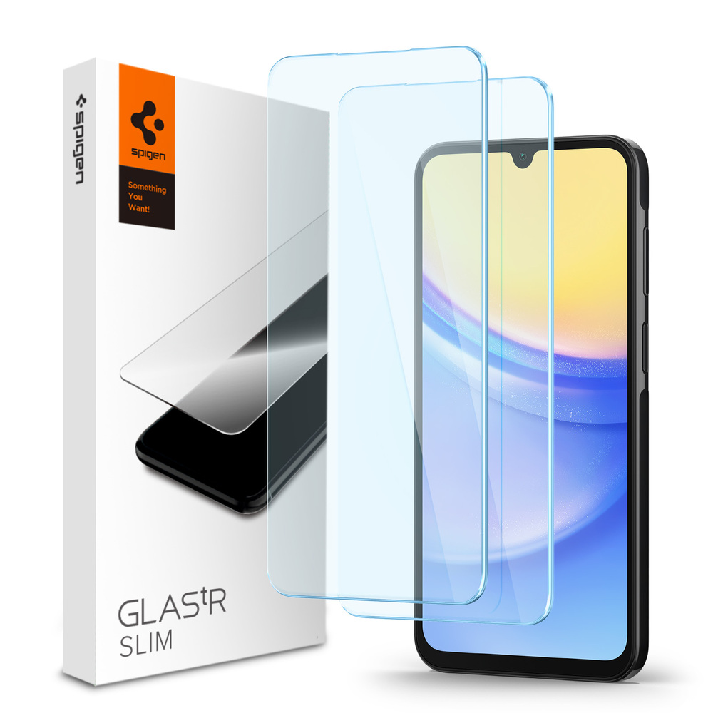 SPIGEN Glas.tR Slim 2PCS Glass Screen Protector for A25 5G / A15 / 5G
