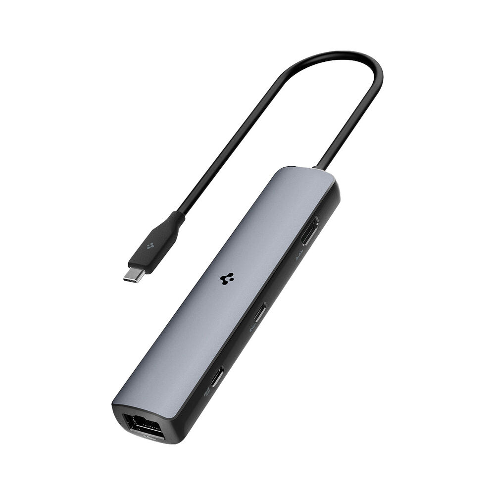 PowerArc by SPIGEN ArcDock Pro Multi Hub 6-in-1 Adapter PD2302 for Universal HDMI 8K@60Hz