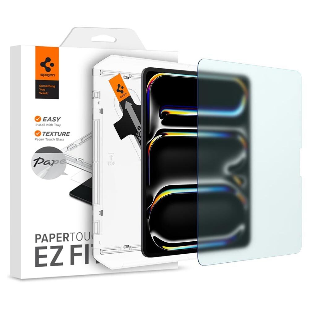 SPIGEN Paper Touch EZ Fit Flim Screen Protector for iPad Pro 13 2024 7th Gen