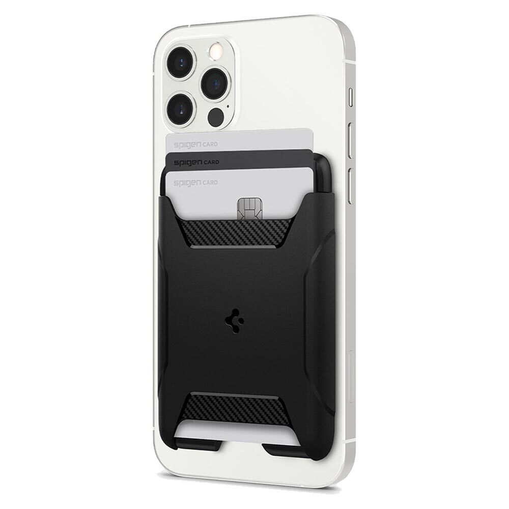 SPIGEN MagSafe Rugged Armor Wallet 3 Cards Holder (MagFit) for MagSafe / iPhone