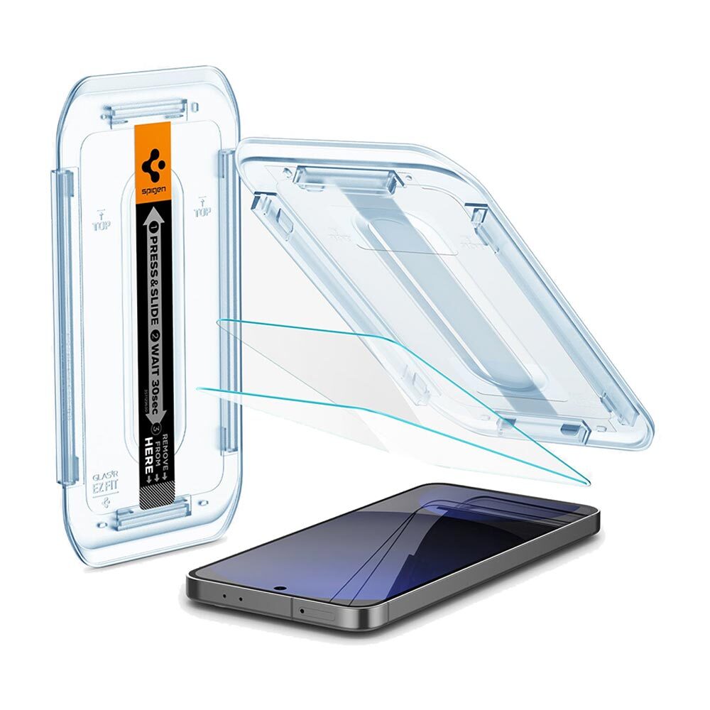 SPIGEN GLAS.tR EZ Fit 2 Pcs for Galaxy A56 5G / S24 FE Screen Protector