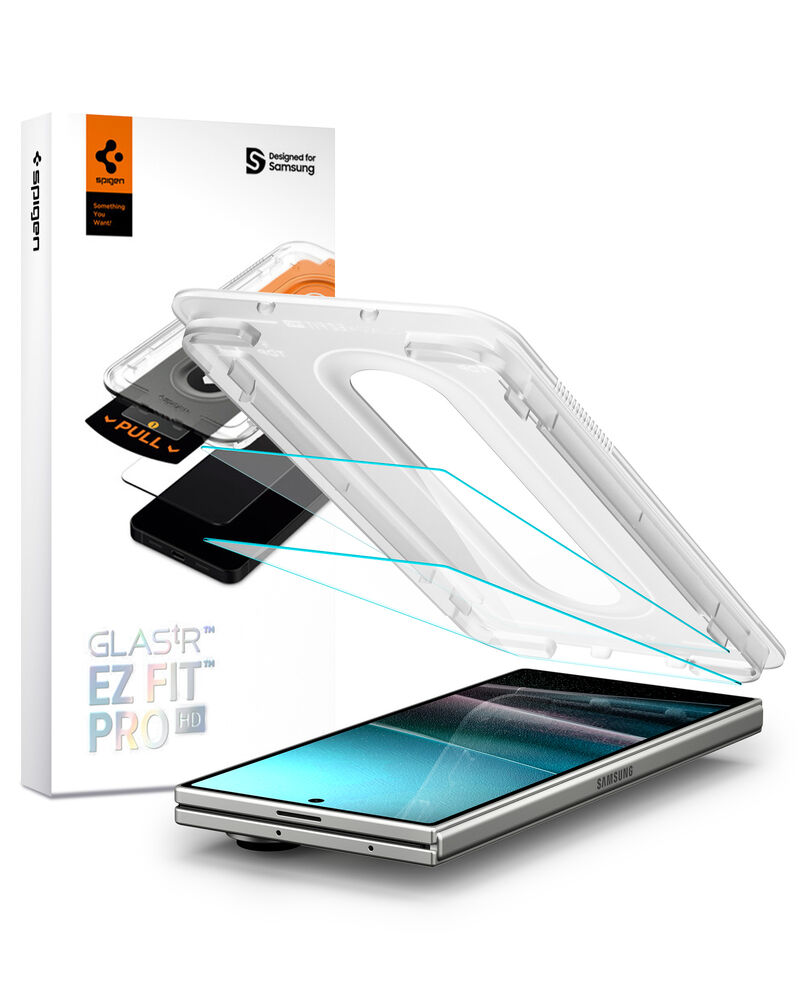 SPIGEN GLAS.tR EZ Fit Pro HD 2PCS Glass for Galaxy Z Fold 7 Screen Protector