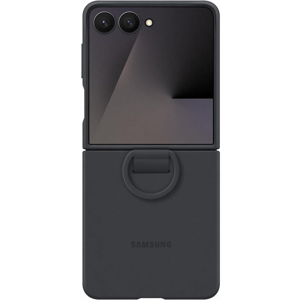 Samsung Silicone Cover with Ring for Galaxy Z Flip 7 Case