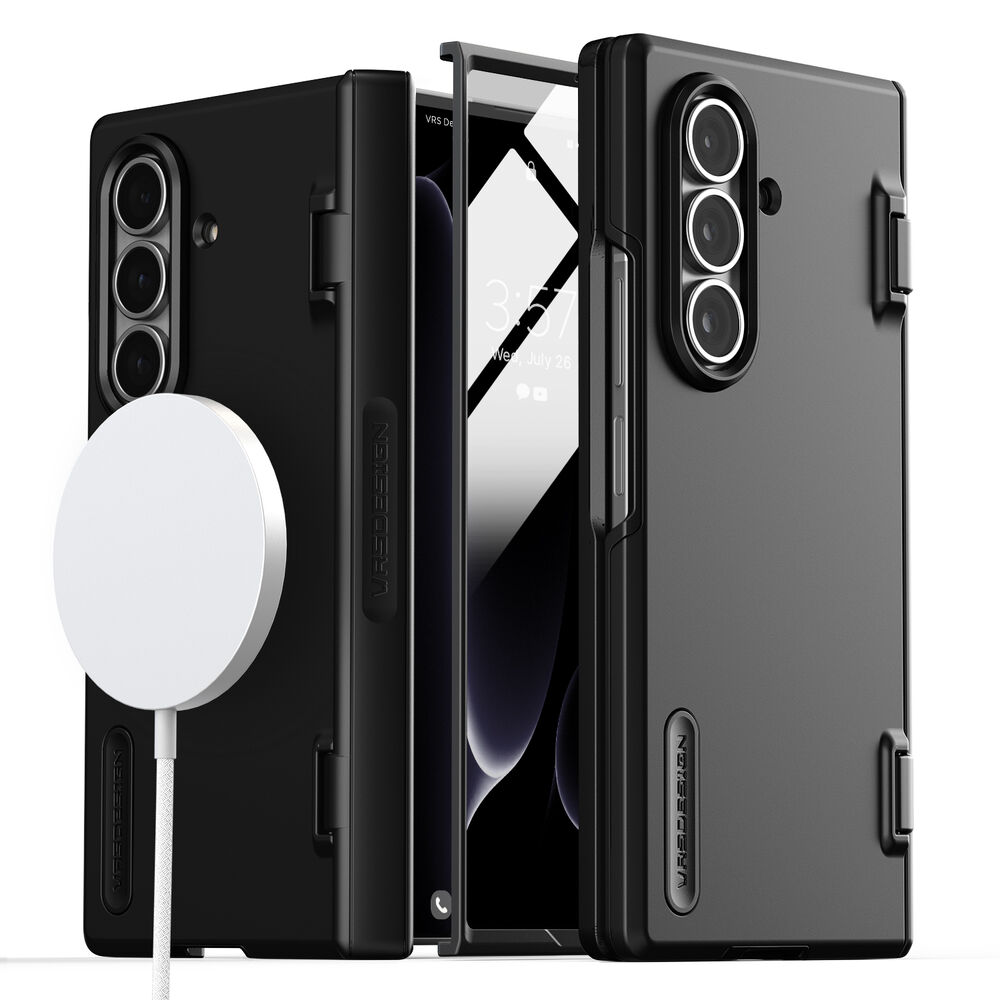 VRS DESIGN Terra Guard Modern Halo 360 MagSafe Compatible for Galaxy Z Fold 7 Case with Built in Screen Protector
