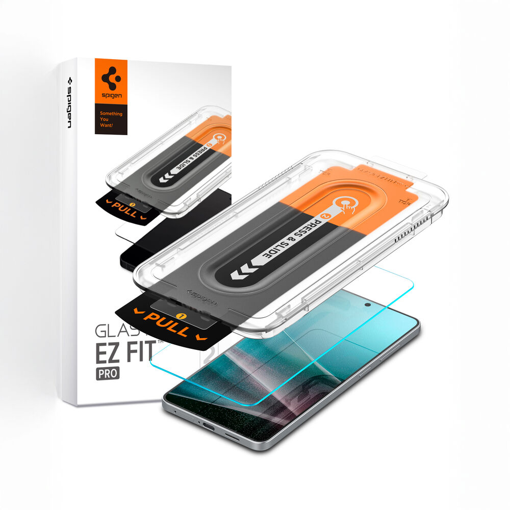 SPIGEN GLAS.tR EZ Fit Pro HD Glass for Galaxy S25 Edge Screen Protector