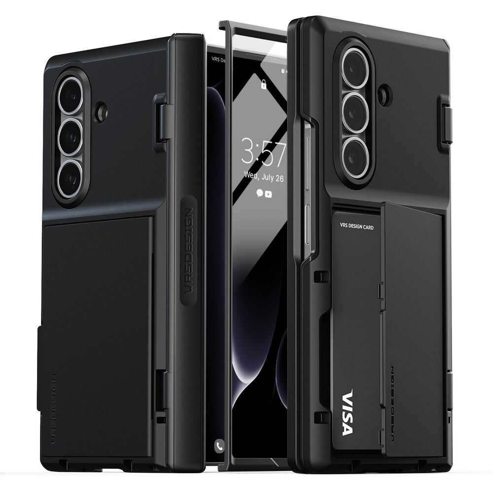 VRS DESIGN Modern Go 360 for Galaxy Z Fold 7 Case with Built in Screen Protector