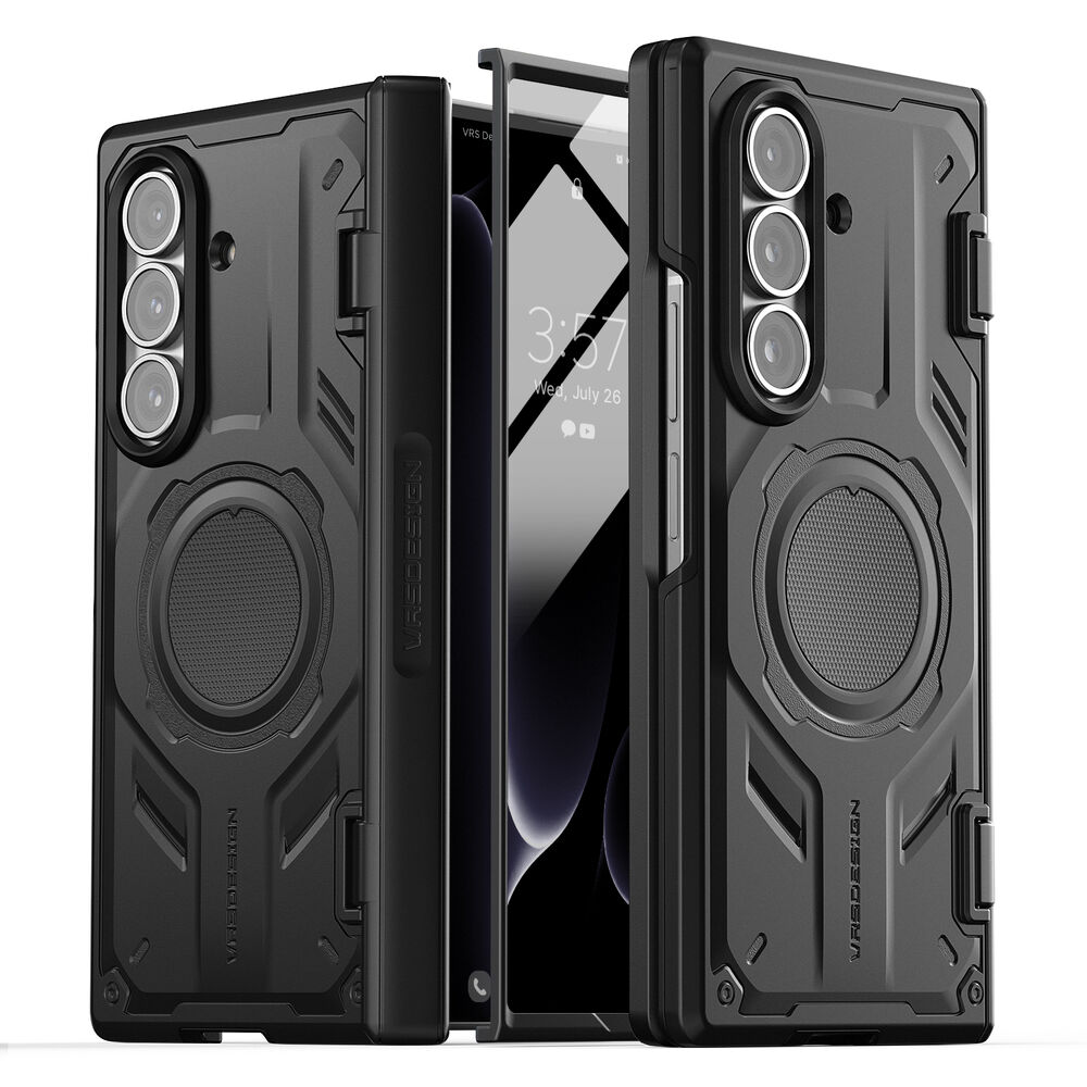 VRS DESIGN Terra Guard Active 360 MagSafe Compatible for Galaxy Z Fold 7 Case with Built in Screen Protector