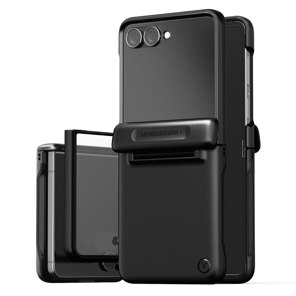 VRS DESIGN Terra Guard Modern 360 for Galaxy Z Flip 7 Case with Built in Screen Protector