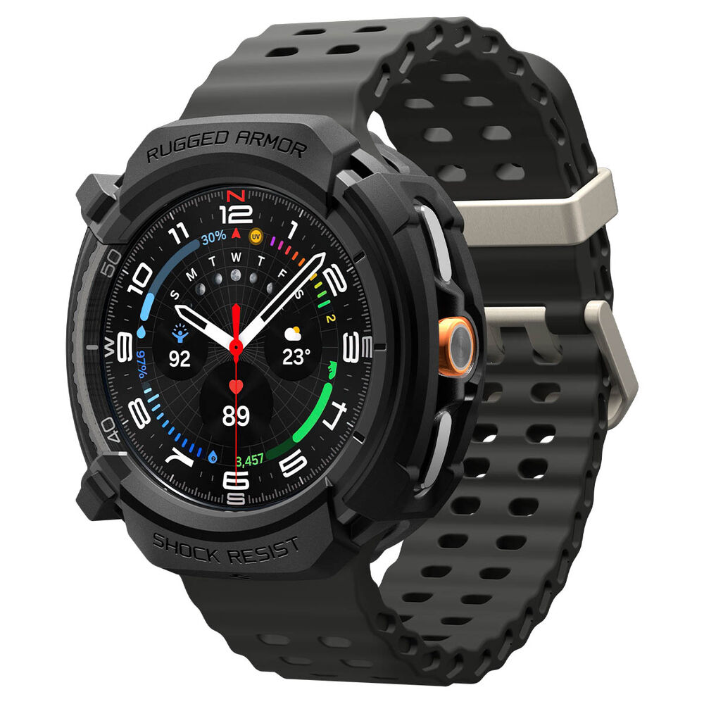 SPIGEN Rugged Armor for Galaxy Watch 8 Classic 46mm Case