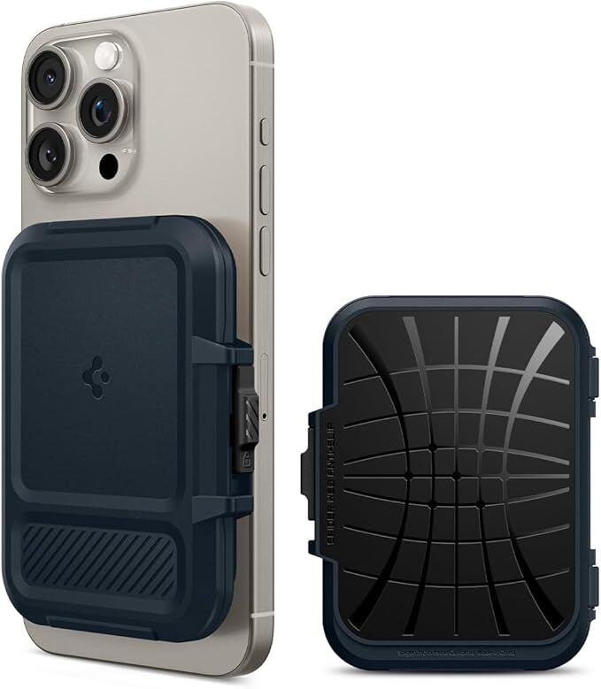 SPIGEN Lock Fit (MagFit) MagSafe Compatible for MagSafe Case / iPhone 16 15 14 13 12 Series Wallet Card Holder