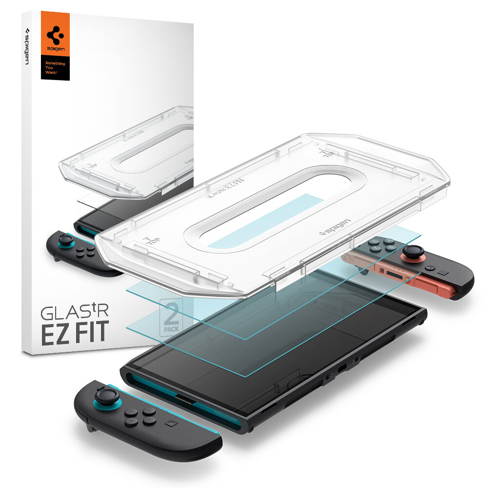 SPIGEN GLAS.tR EZ Fit 2PCS Glass for Nintendo Switch 2 Screen Protector