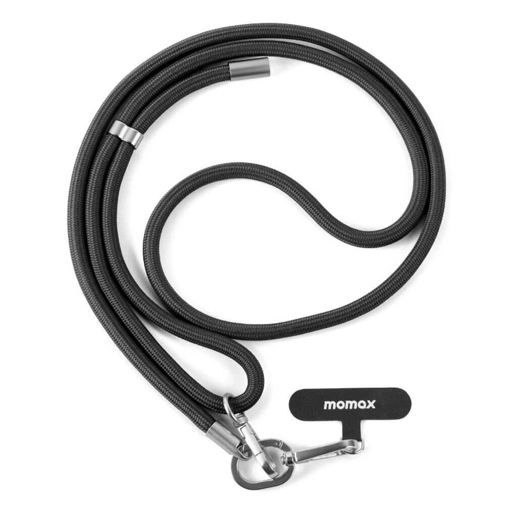 Momax Cord Crossbody Phone Strap (Con Tag Included) for Universal Phone Case