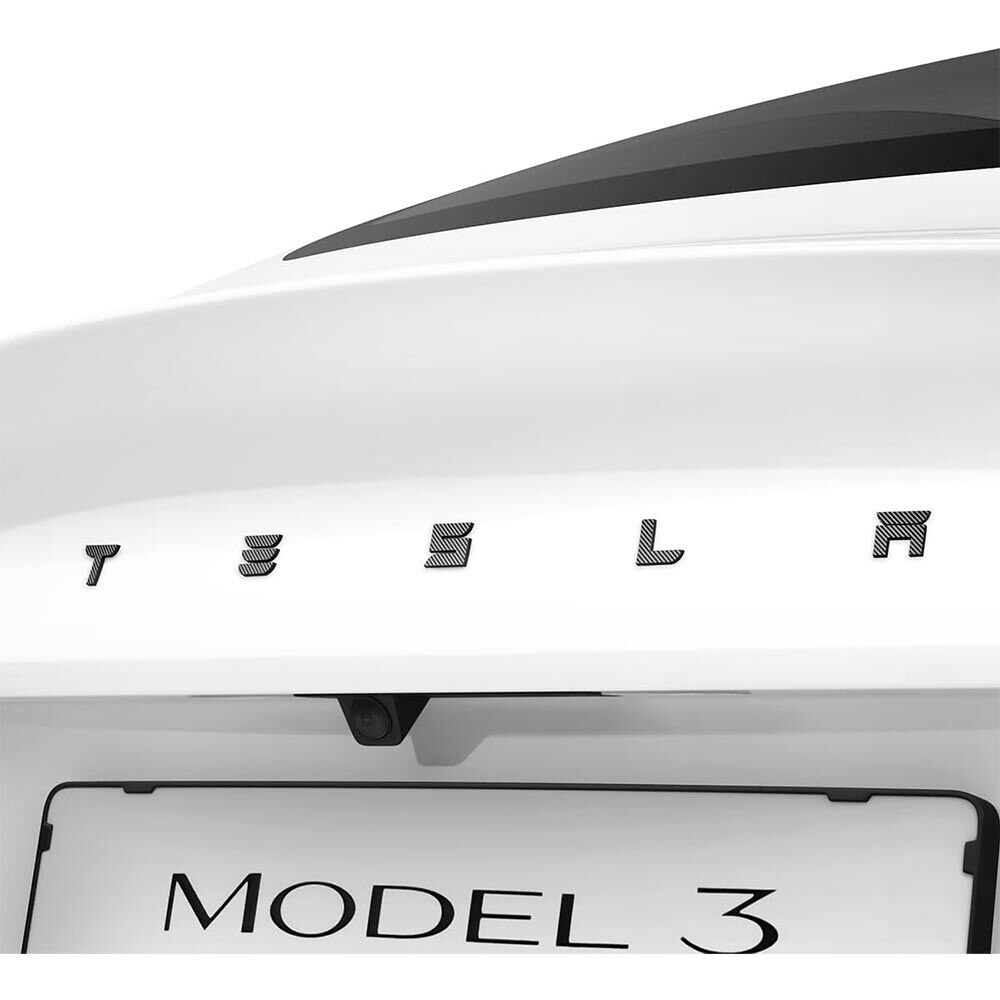 SPIGEN Rear Emblem Logo Cover TO322H for Tesla Model 3 2024 - Current / Highland Edition