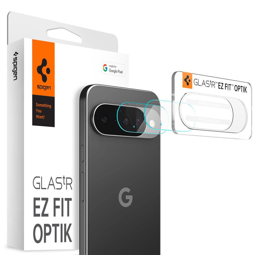 SPIGEN GLAS.tR EZ Fit Optik 2PCS Glass for Google Pixel 10 Camera Lens Protector