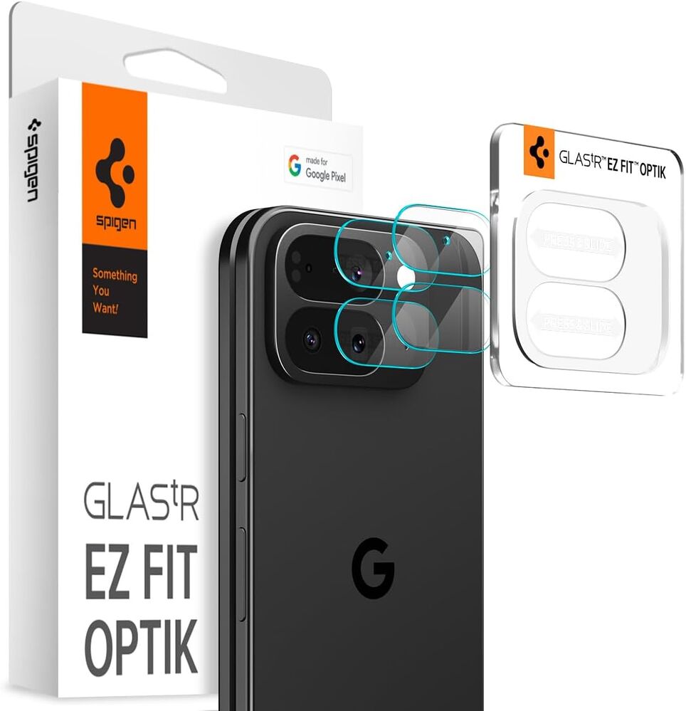 SPIGEN GLAS.tR EZ Fit Optik 2PCS Glass for Google Pixel 10 Pro Fold Camera Lens Protector