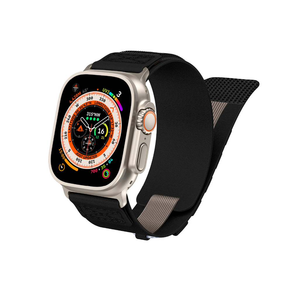 MONOCOZZI Sturdy Nylon Strap for Apple Watch 49mm / 46mm / 45mm / 44mm Watch Band