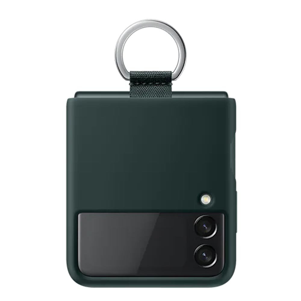 Samsung Silicone Case with Ring for Galaxy Z Flip 3