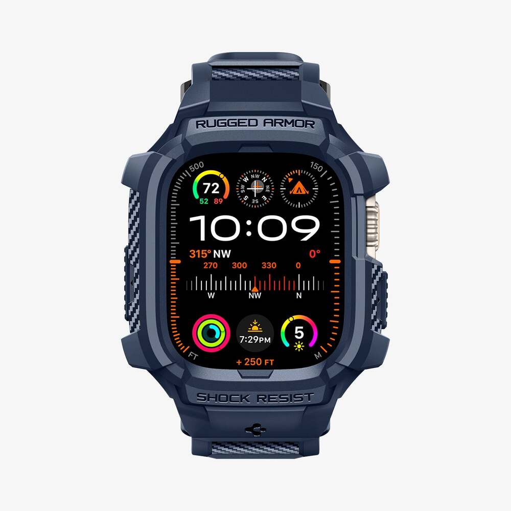 For Apple Watch Ultra 2 / 1 49mm Case SPIGEN Rugged Armor Pro Wristband Cover - Picture 76 of 97