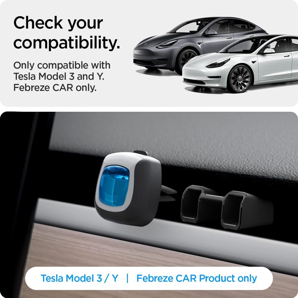 SPIGEN TO230 Tesla Model 3 / Y Freshener Adapter 2PCS for Febreze