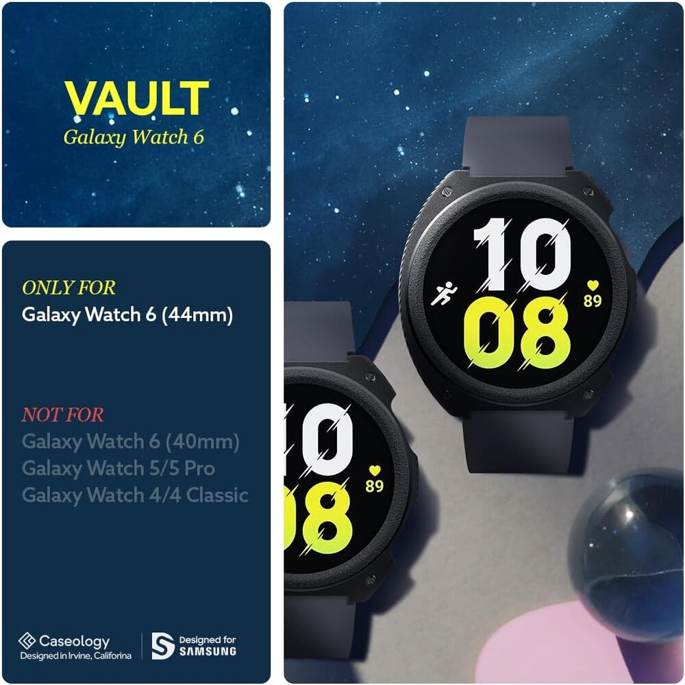 6-Pack) LiQuid Shield - Samsung Galaxy Watch Active2 Screen Protector (40mm)