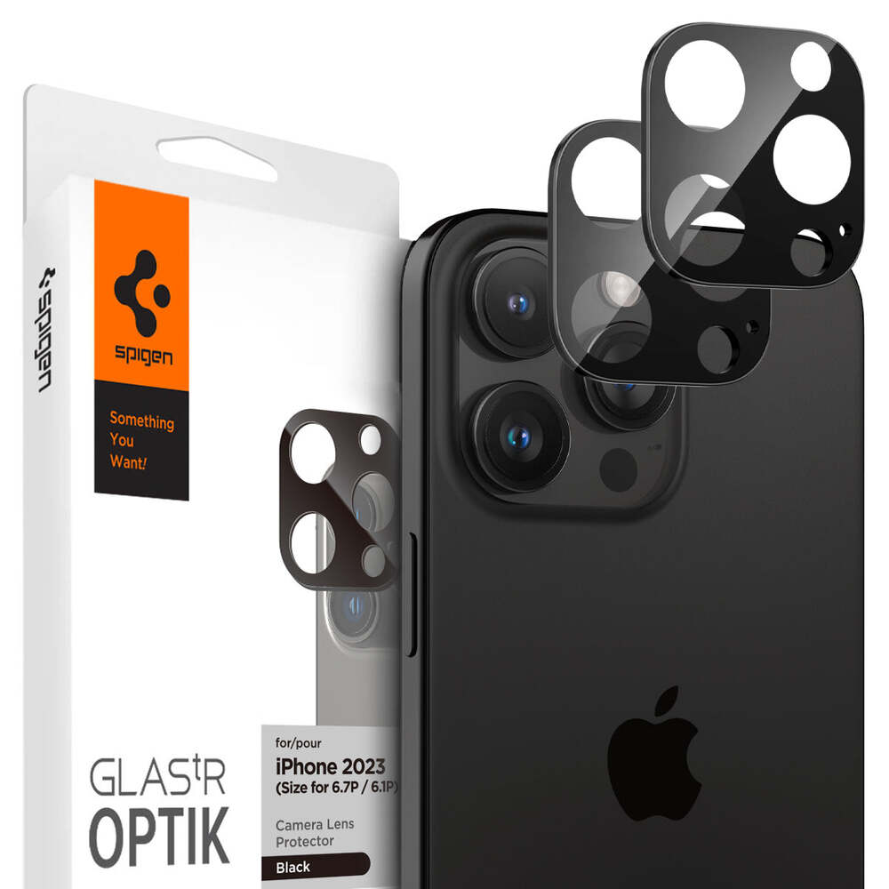 Spigen Optik Lens Protector (2 Pack) for iPhone 15 Plus/ iPhone 15 and  iPhone 14 Plus/ iPhone 14 –