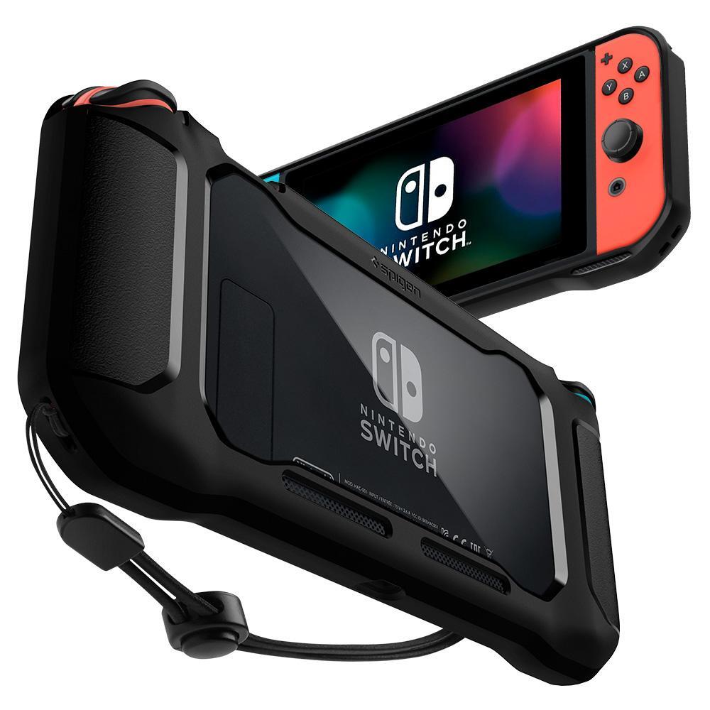 Genuine SPIGEN Rugged Armor Shockproof Back Cover for Nintendo Switch Case