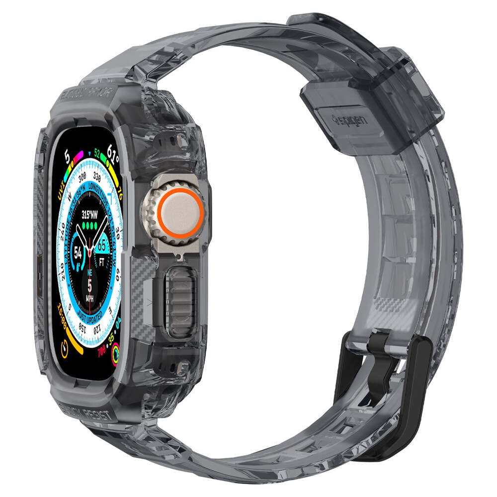 For Apple Watch Ultra 2 / 1 49mm Case SPIGEN Rugged Armor Pro Wristband Cover - Picture 53 of 97