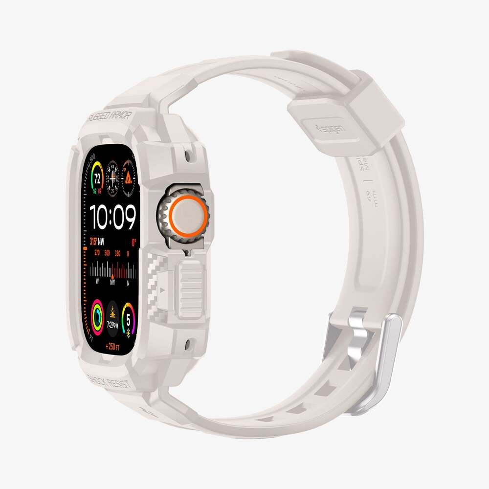 For Apple Watch Ultra 2 / 1 49mm Case SPIGEN Rugged Armor Pro Wristband Cover - Picture 65 of 97