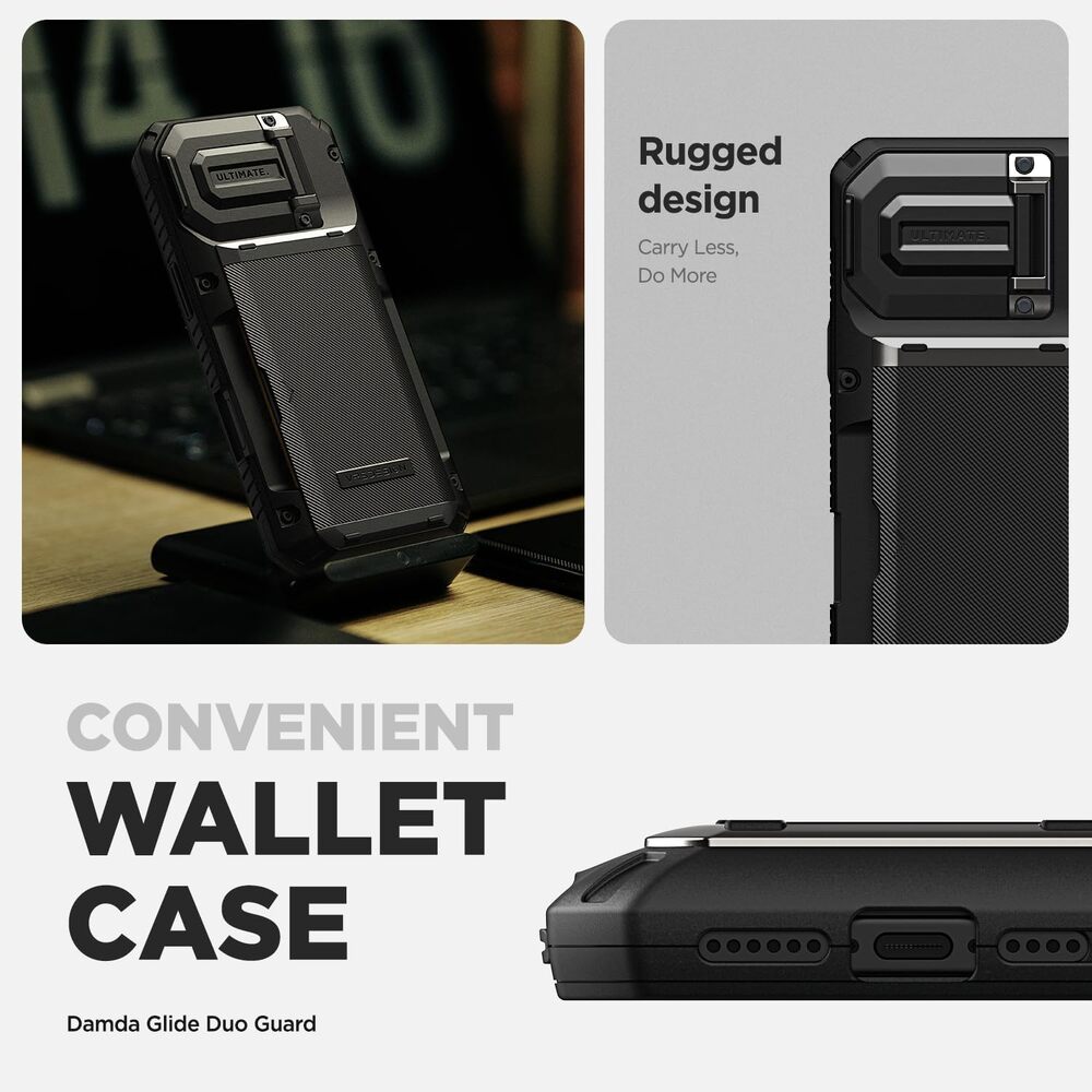 For Apple iPhone 16 Pro Max Case VRS DESIGN Damda Glide DuoGuard Wallet Cover - Picture 37 of 55
