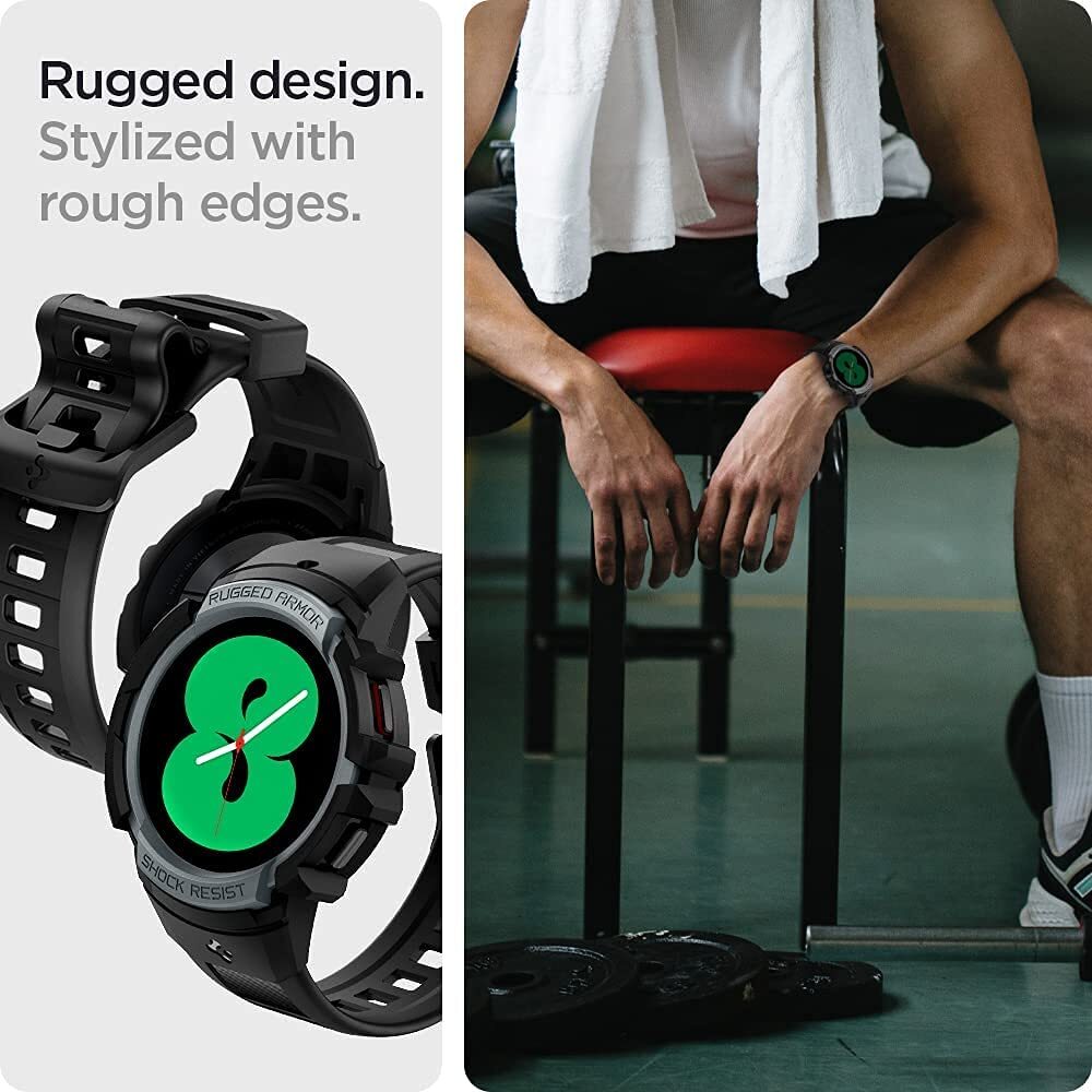 SPIGEN Rugged Armor Pro Case for Galaxy Watch 4 40mm