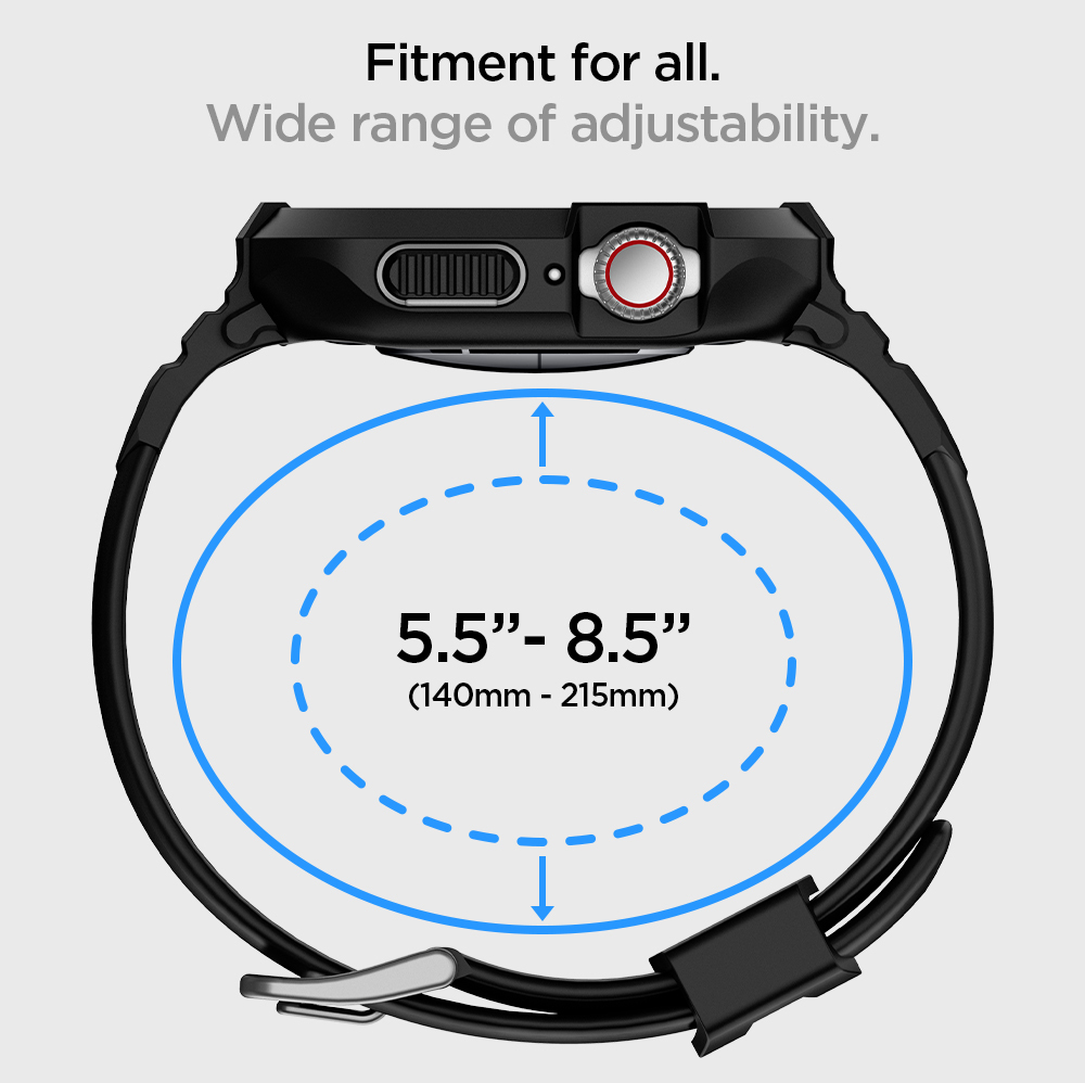 For Apple Watch Ultra 2 / 1 49mm Case SPIGEN Rugged Armor Pro Wristband Cover - Picture 54 of 97