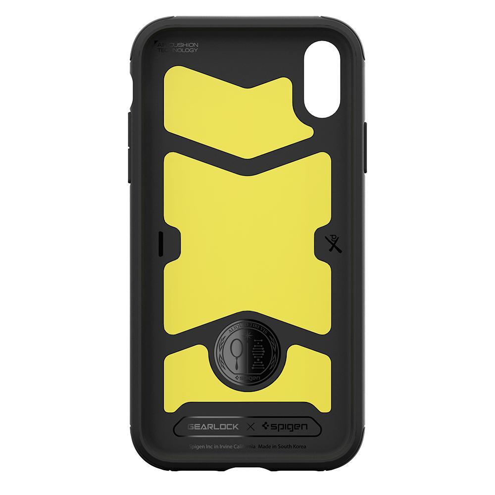 iPhone XR Case, Genuine Spigen Gearlock CF102 Tough Bike Mount Case for