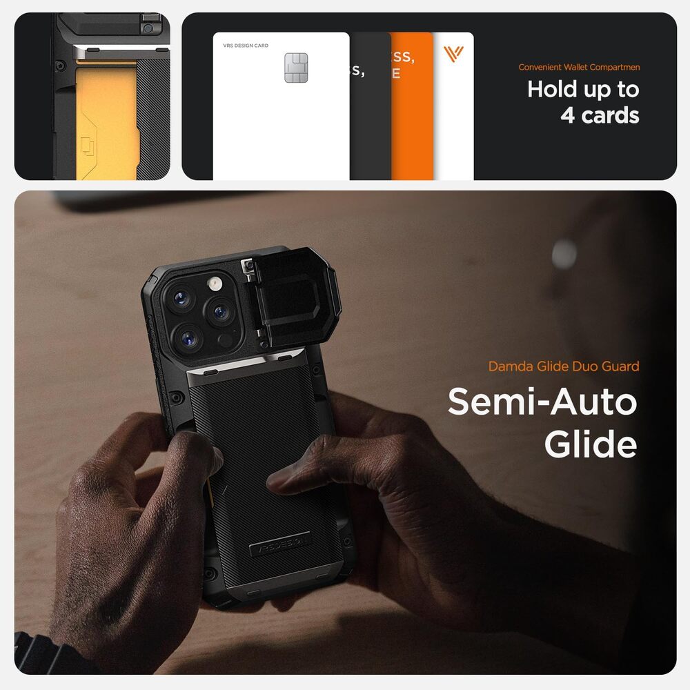 For Apple iPhone 16 Pro Max Case VRS DESIGN Damda Glide DuoGuard Wallet Cover - Picture 50 of 55