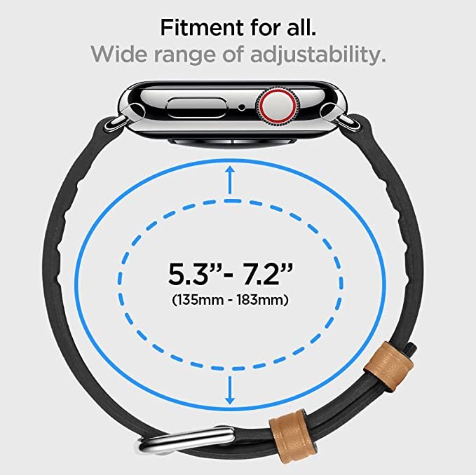 For Apple Watch Series 9 8 7 6 5 4 3 SE 38 40 41mm SPIGEN Retro Fit iWatch Band - Picture 19 of 36