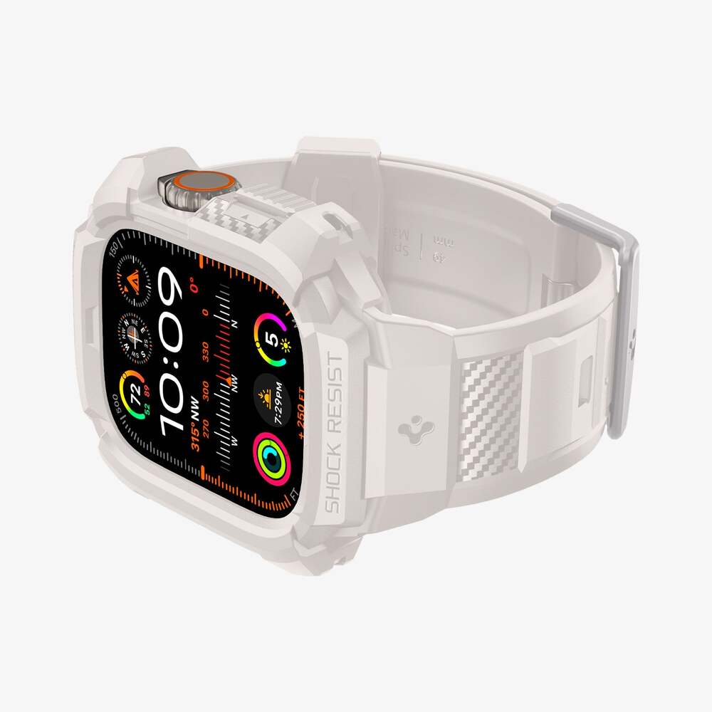 For Apple Watch Ultra 2 / 1 49mm Case SPIGEN Rugged Armor Pro Wristband Cover - Picture 68 of 97