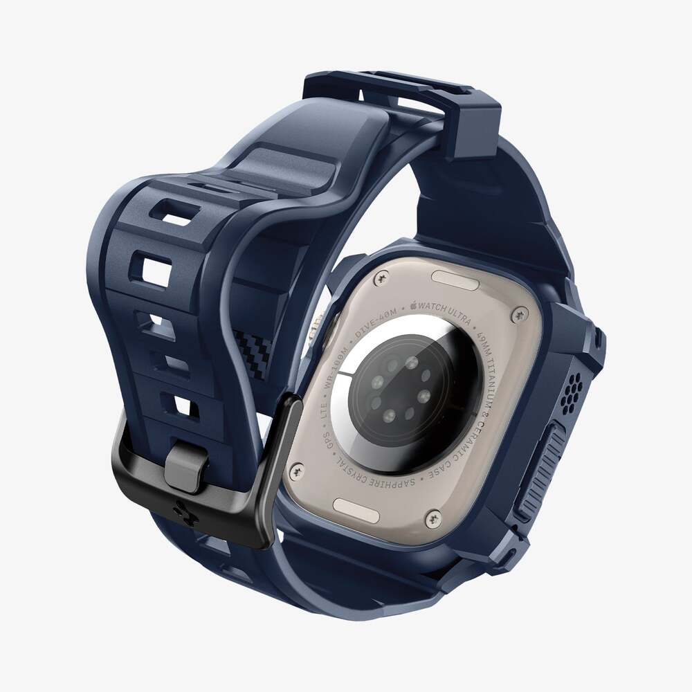 For Apple Watch Ultra 2 / 1 49mm Case SPIGEN Rugged Armor Pro Wristband Cover - Picture 80 of 97