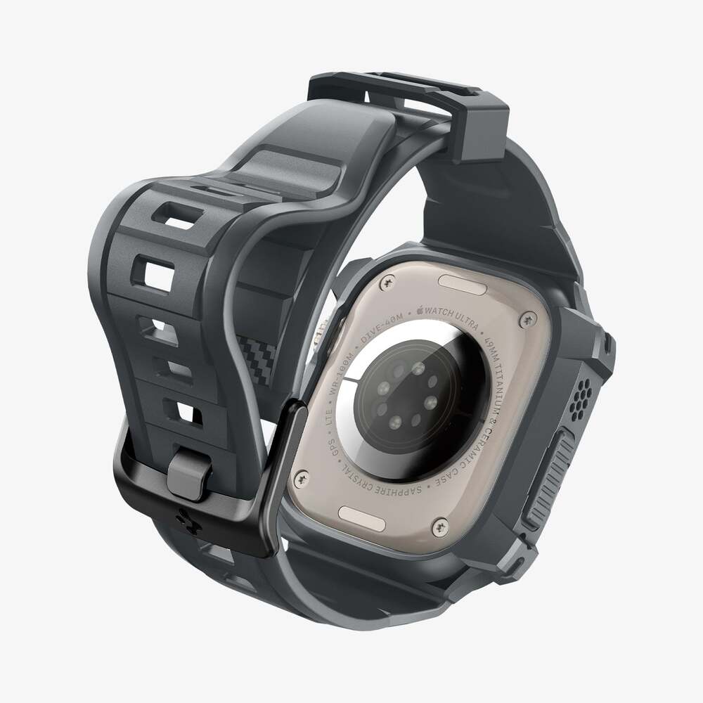 For Apple Watch Ultra 2 / 1 49mm Case SPIGEN Rugged Armor Pro Wristband Cover - Picture 92 of 97