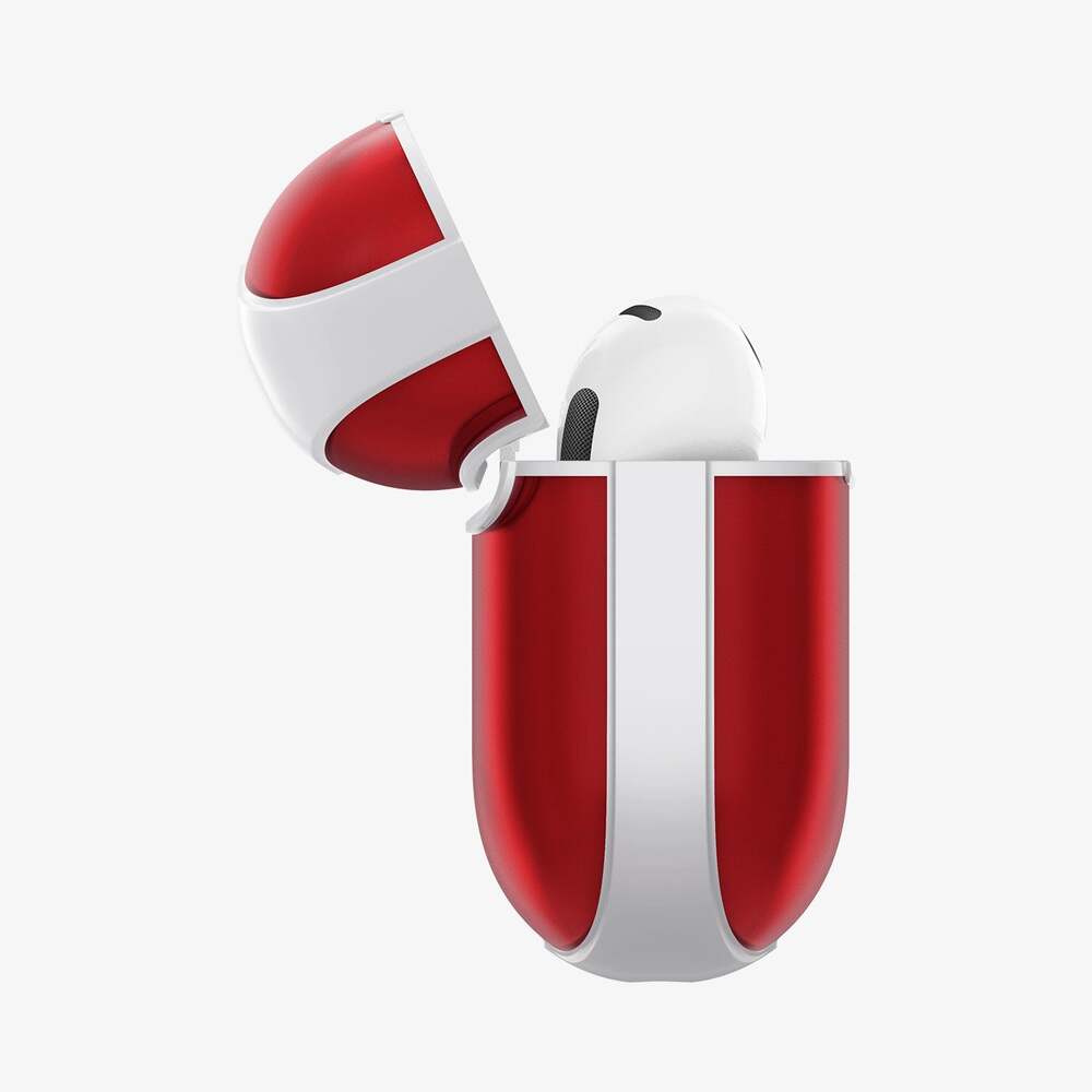 For Apple AirPods 4th Gen Case SPIGEN Classic C1 Modern Feel Metal Hook Cover - Picture 29 of 55