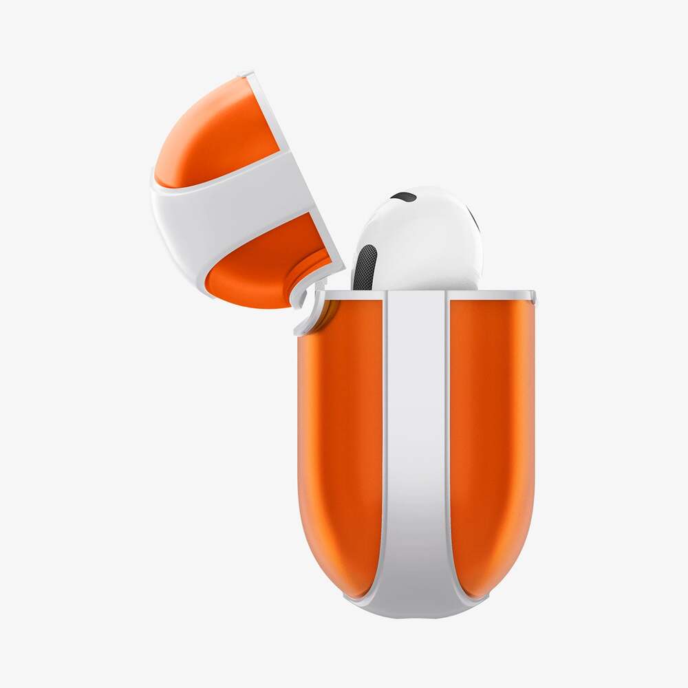 For Apple AirPods 4th Gen Case SPIGEN Classic C1 Modern Feel Metal Hook Cover - Picture 51 of 55