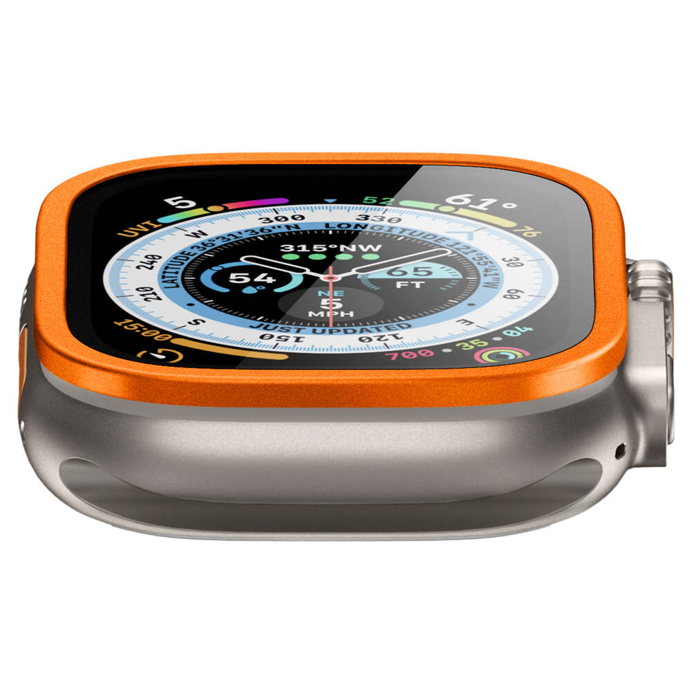 For Apple Watch Ultra 2/1 49mm Full Screen Protector SPIGEN Frame Tempered Glass - Picture 32 of 49
