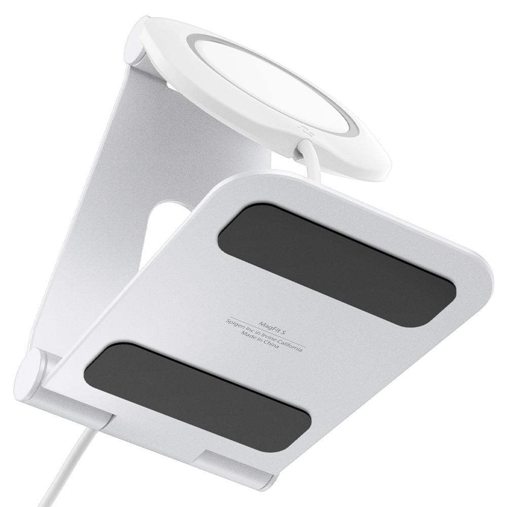 For MagSafe Charger 2020 iPhone 16 15 14 13 Pro Max Plus SPIGEN Mag Fit Stand - Picture 32 of 37