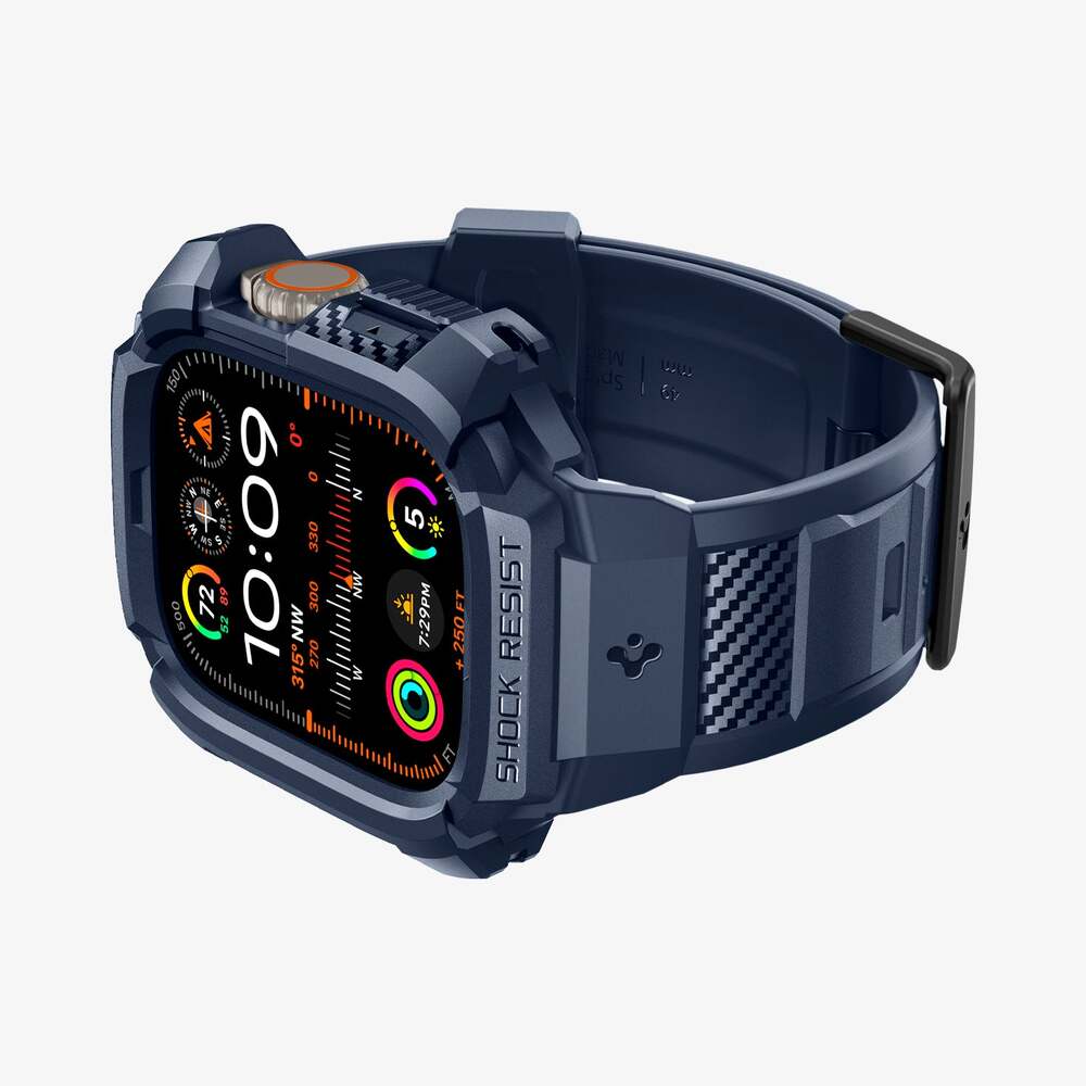 For Apple Watch Ultra 2 / 1 49mm Case SPIGEN Rugged Armor Pro Wristband Cover - Picture 81 of 97