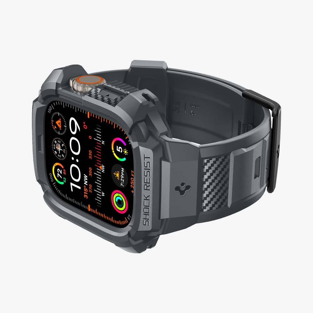 For Apple Watch Ultra 2 / 1 49mm Case SPIGEN Rugged Armor Pro Wristband Cover - Picture 93 of 97