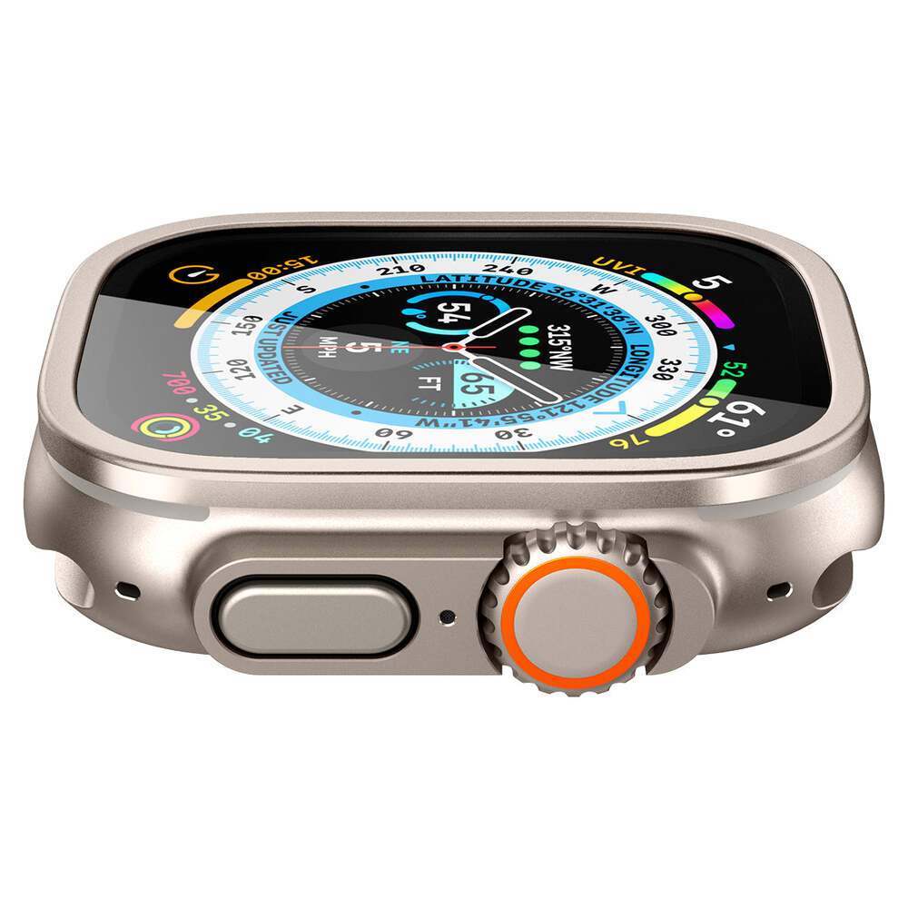 For Apple Watch Ultra 2/1 49mm Full Screen Protector SPIGEN Frame Tempered Glass - Picture 21 of 49