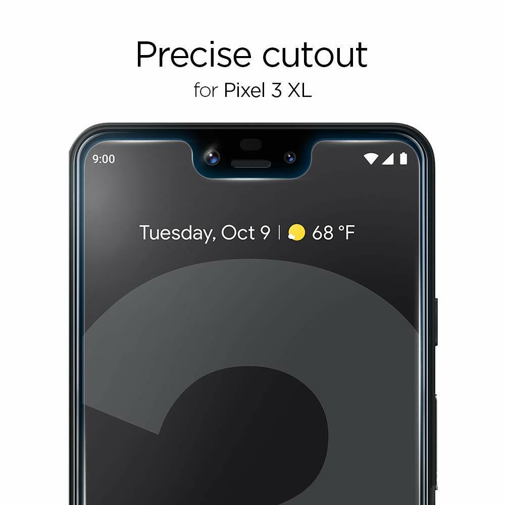 Google Pixel 3a XL Screen Protector,Genuine SPIGEN GLAStR Slim 9H