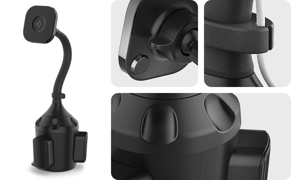 SPIGEN ITS68 Car Mount Cup Holder (MagFit) for MagSafe / iPhone