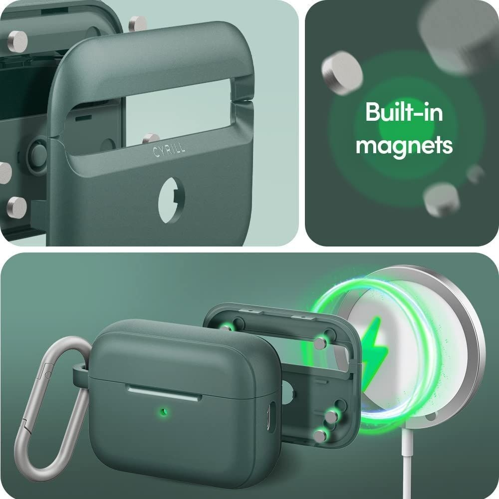 For Apple AirPods Pro 2 Case SPIGEN CYRILL Ultra Color MagSafe Compatible Cover - Picture 32 of 35